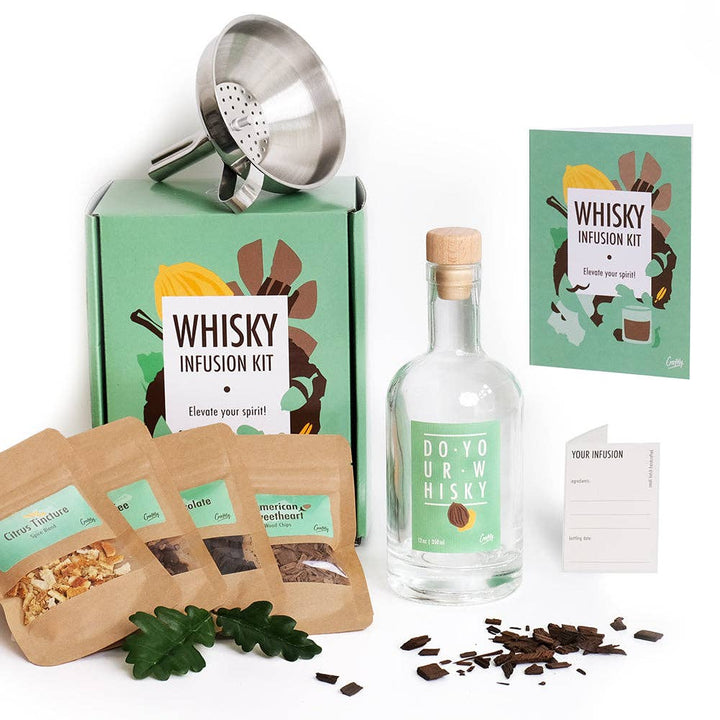 Whiskey Infusion Kit - Gin Infusion Kit - Cocktail Making Ki